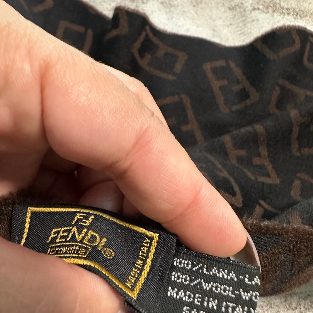 Fendi Wool Scarf - Picture 4 of 5